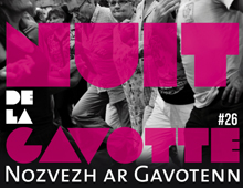 Affiche Nuit de la Gavotte 2015